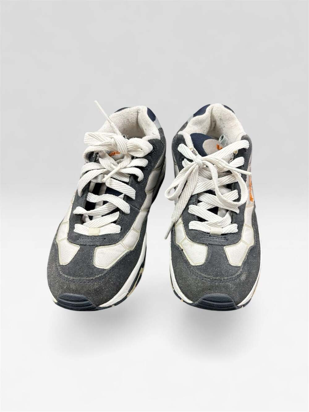 Vans Vintage Chunky Sneaker Gray White Orange